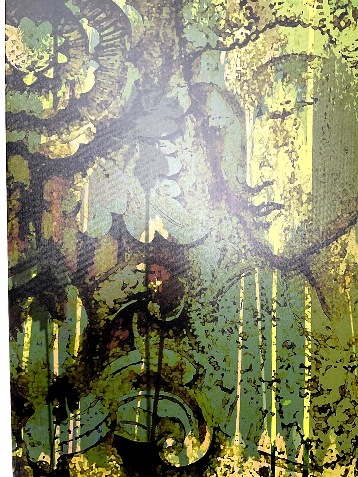 CB2 Parvez 泰姬陵佛毗湿奴吉契利印花帆布签名 — 第 4/4 张图片