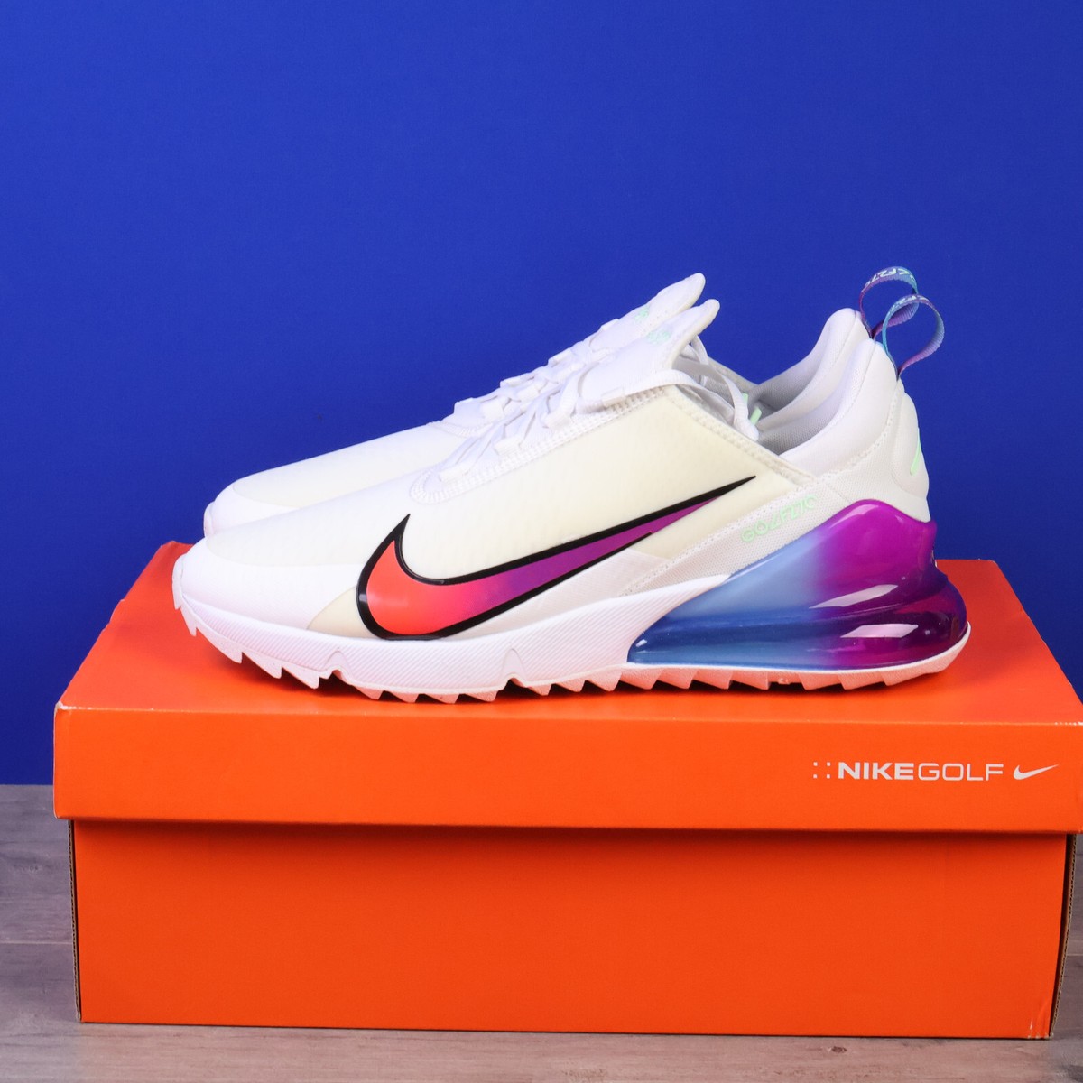 公式正規品!★AIR MAX 270 G NRG QS Nike Air Max 270 Golf NRG Gradient Pack CZ4912-120 Size 10.5