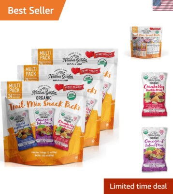 Healthy Organic Trail Mix Multi-Pack - 72 Servings of Guilt-Free Indulgence