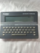 Franklin Language Master LM-2000 Electronic Dictionary  Thesaurus TESTED