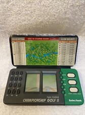 Vintage Two Player Championship Golf II Electronic LCD Game Radio Shack 60-2423