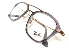 NEW Ray Ban RB7098 5633 Men's Grey  Copper Square Eyeglasses Frames 48/21 145