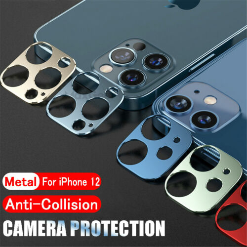 Camera Protector For iPhone 12 Pro Max 11 Lens Metal Sticker Cover - Picture 1 of 19