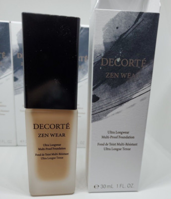 COSME DECORTE Zen Wear Multi-Proof Foundation  30ml Japan Choose your Color NIB
