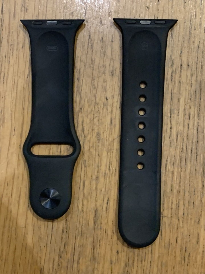 Genuine Original Apple Watch Strap 40mm S M Sport Black eBay