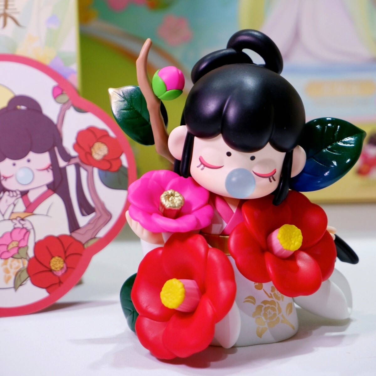 Rolife Nanci Flower Stories Series Confirmed Blind Box Figure Toy
