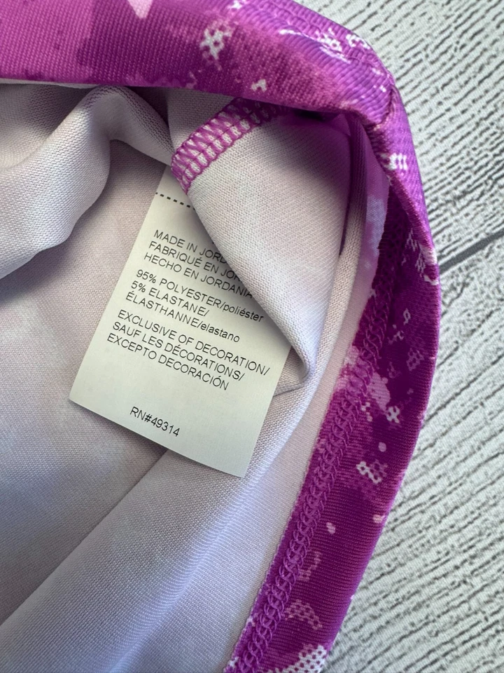 安德玛高尔夫 Polo 衫女式中号全新 UPF 30+ 活动无袖背心 — 第 3/4 张图片