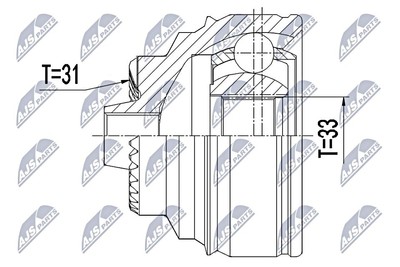 Drive Shaft Joint Kit Front Left Right For BMW F40 X1 MINI 13-17 ...