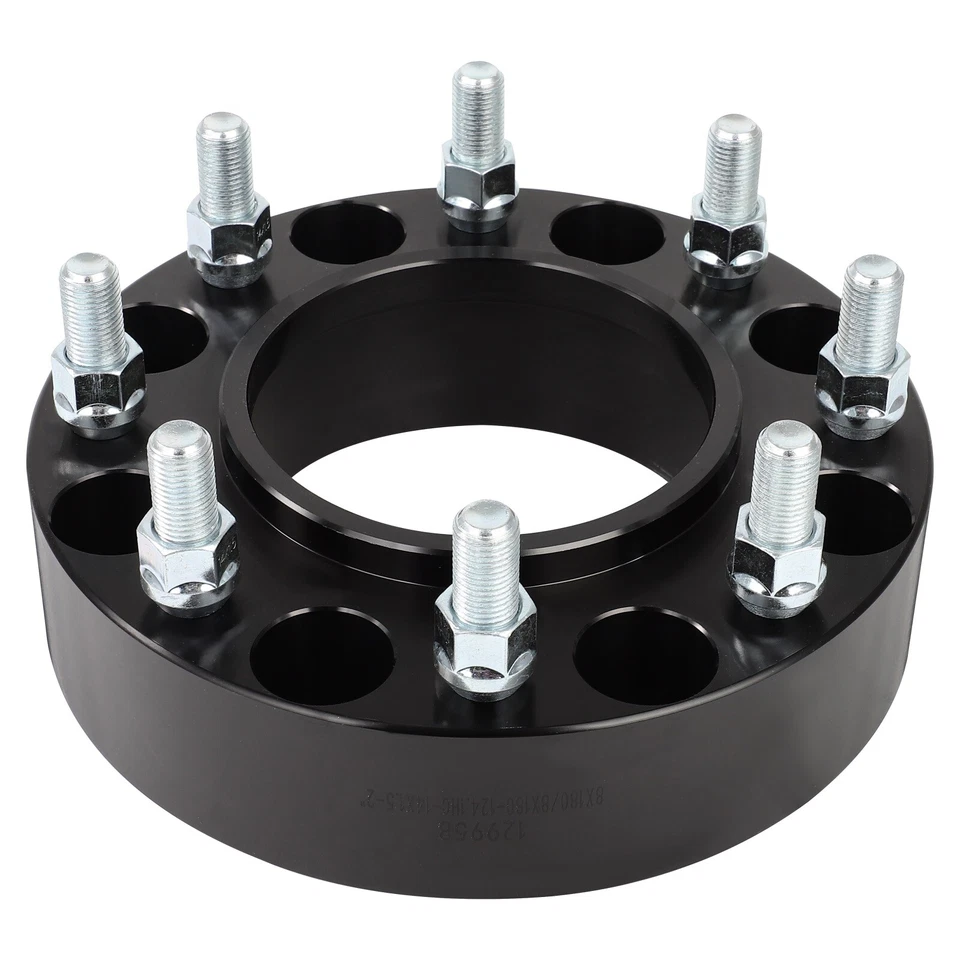 2" 8x180 14x1.5 (4) Wheel Spacer For Chevrolet Silverado GMC Sierra 2500 3500 HD Foto 3 de 4