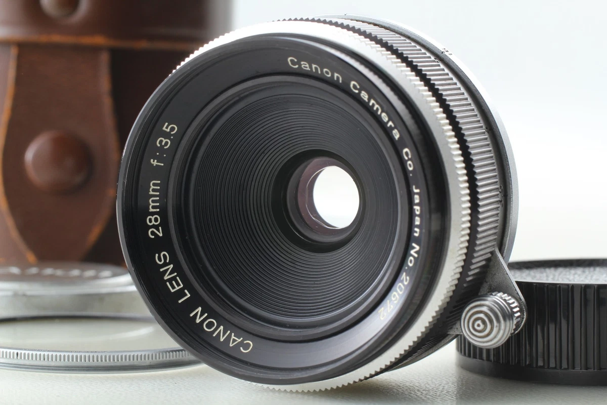 キャノン Canon 28mm f/3.5 Lens LTM L39 3508 Canon 28mm f/3.5 [Lマウント] – Doppietta-Tokyo