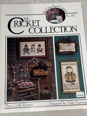The Cricket Collection No.82 Three Little Kittens Cross Stitch Chart