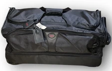 Tumi 2 Wheeled Rolling Split Duffel Bag Travel Luggage New Read Details 31x13x16