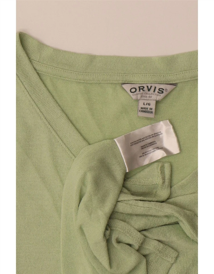 Camiseta Top Mujer ORVIS UK 16 Grande Verde Poliéster CG03 Foto 3 de 3