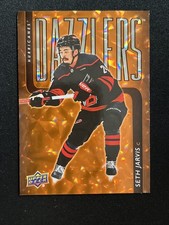 25-26 UD Series 2 Hockey Orange Dazzlers DZ-51 Seth Jarvis
