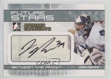 2009-10 ITG Between the Pipes GoalieGraphs James Reimer #A-JR Auto 4f5