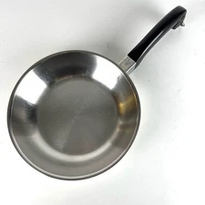 Saladmaster 8" Skillet Gourmet Multi-Ply Stainless Frying Pan No Lid