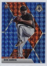 2020 Panini Chronicles Mosaic Blue Prizm 44/99 Rico Garcia #2 0zg6