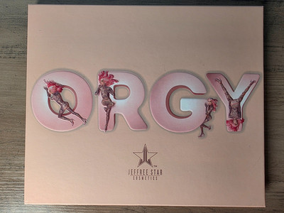 Jeffree Star  ORGY  Eyeshadow Palette NEW-SOLD OUT IN STORES-HTF-VERY RARE!