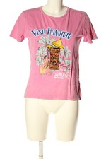 ZARA T-shirt Donna Camicia Taglia IT 42 rosa stile casual