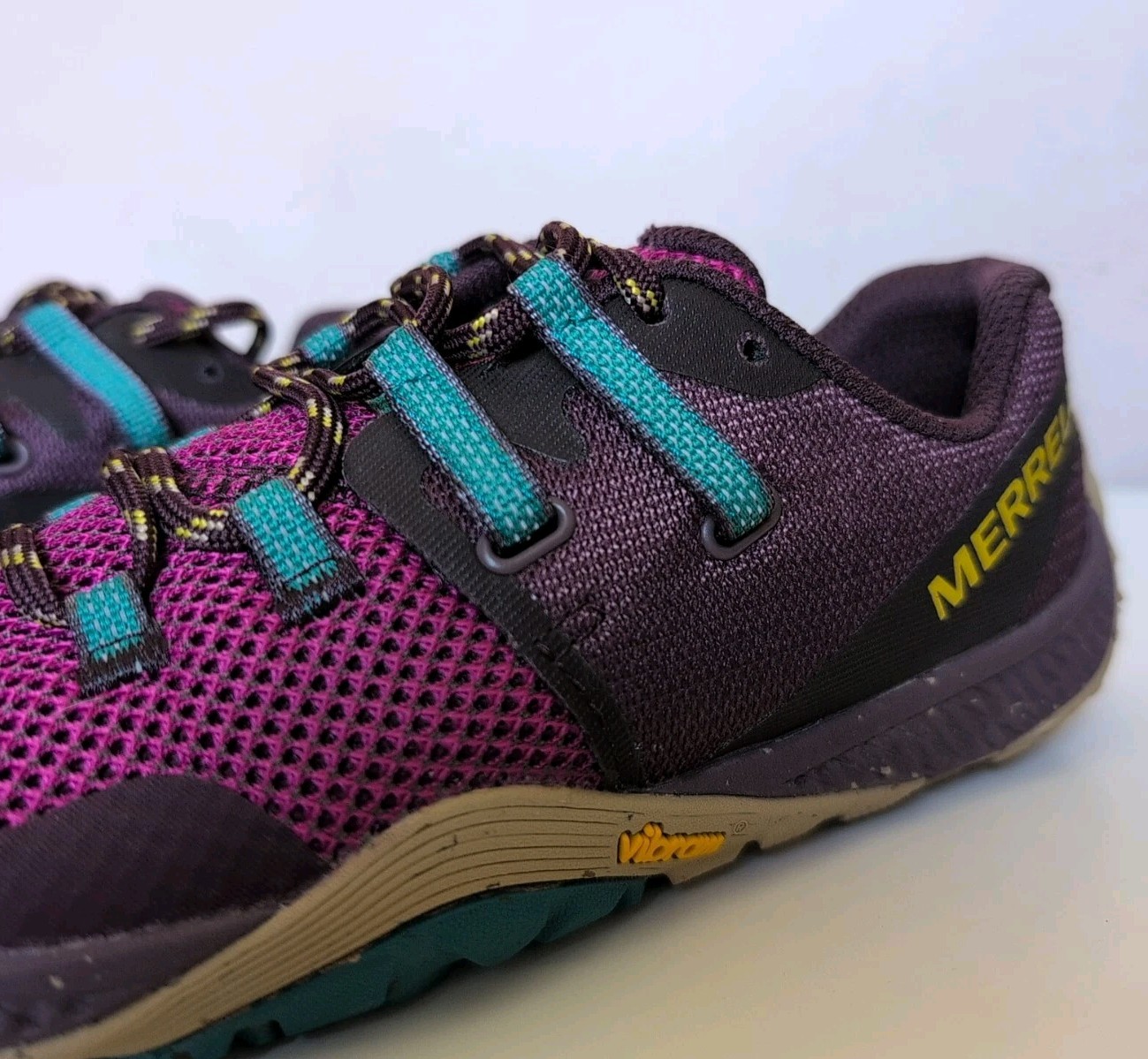 Scarpe da trekking donna Merrell Trail Glove piedi nudi viola Vibram J067040 taglia 5 5