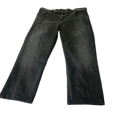 Alberto Modern Fit Jeans Mens 40x26 Dark Wash Gray Handcrafted Denim