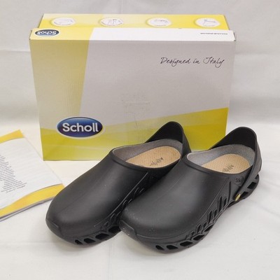 Dr. Scholl's Evoflex Medizinische Clogs Laufschuhe Schwarz Nr. 43 Neu