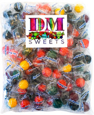 Jawbreakers Hard Candy - 100 Assorted Sweet Fruit Flavored Individually Wrapped
