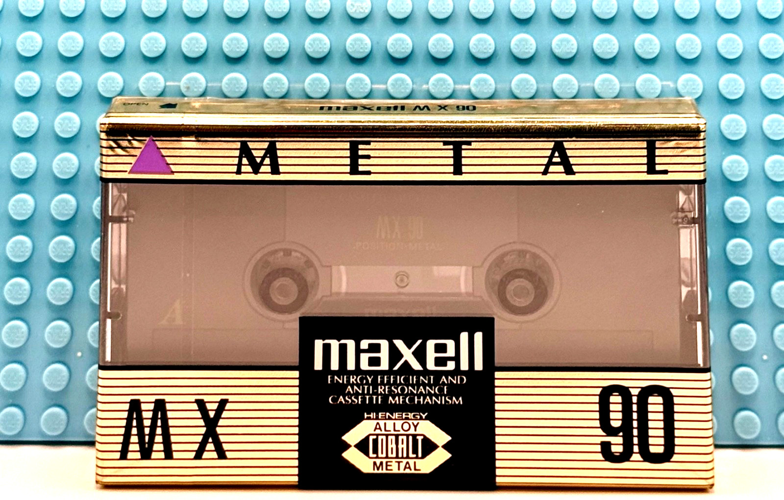 MAXELL MX  90  1994  USA  TYPE IV   BLANK CASSETTE  TAPE (1) (SEALED)