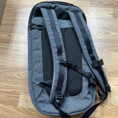 Aer Duffel Pack Backpack Gray Travel Gym Bag 900D Polyester Laptop Compartment - Picture 3 of 11