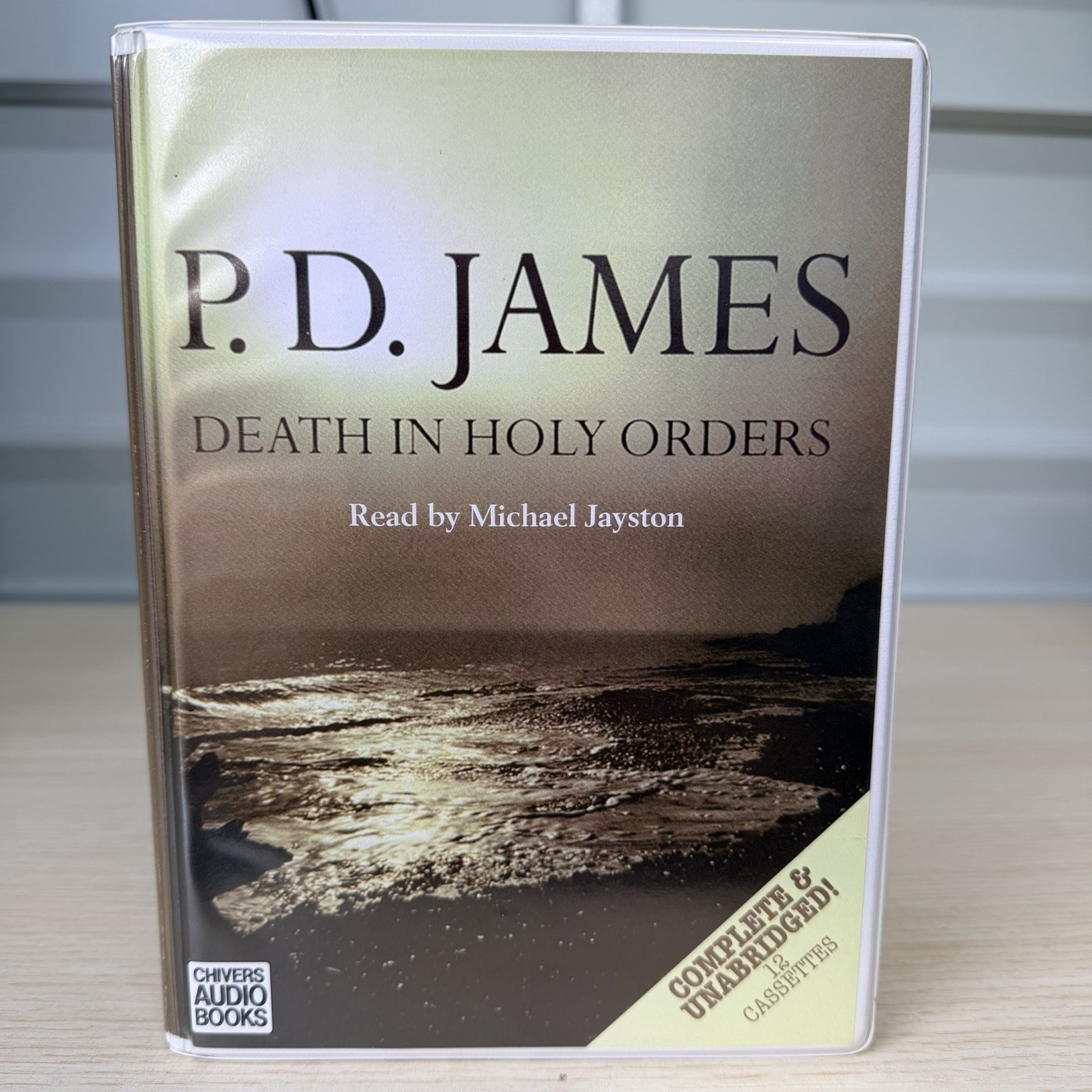P. D. James Death in Holy Orders Unabridged Audiobook 12 Cassettes  2002 Vintage