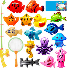   Magnetic Fishing Toys Game Set for Kids  Water Table Bathtub Kiddie Pool Part