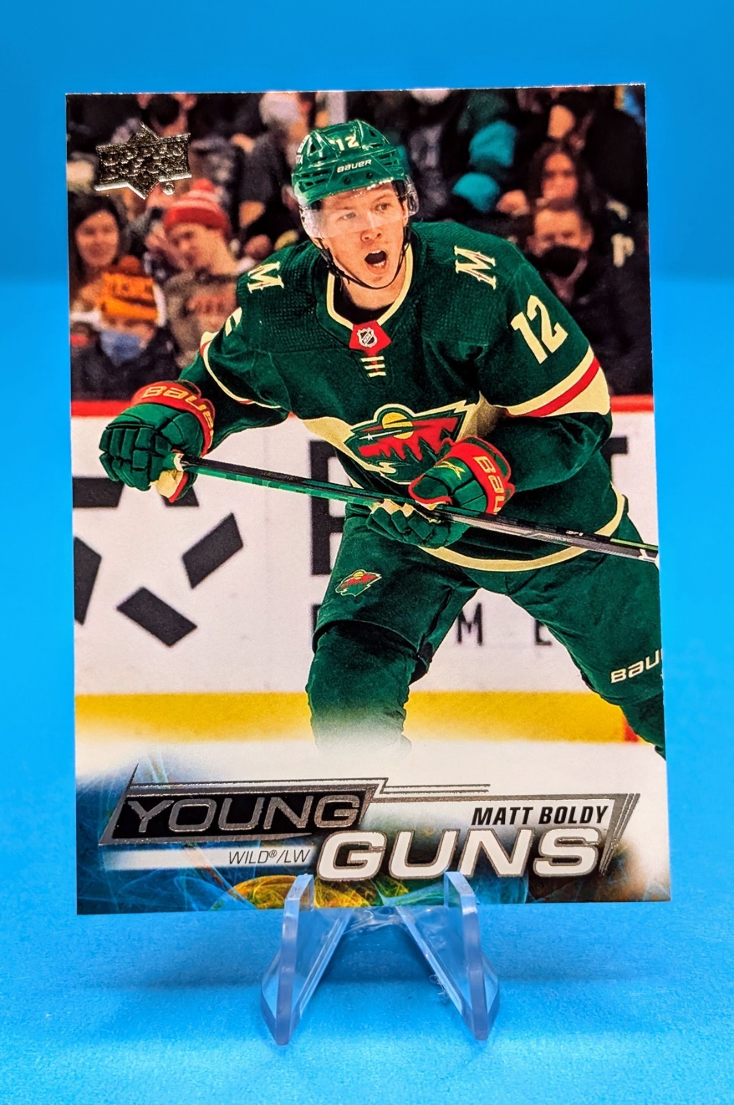 Matt Boldy #201 (RC) 🏒 Young Guns | 2022-23 Upper Deck Series 1 Minnesota Wild