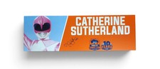 Catherine Sutherland - Autographed Nickel City Comicon 2026 Nameplate event used