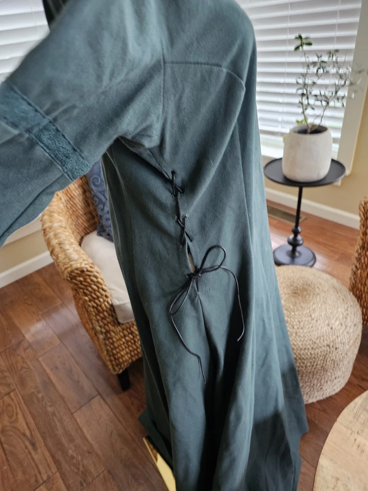 Vestido Mytholon Lenora Premium Lona Medieval Renacimiento Talla L Foto 4 de 4