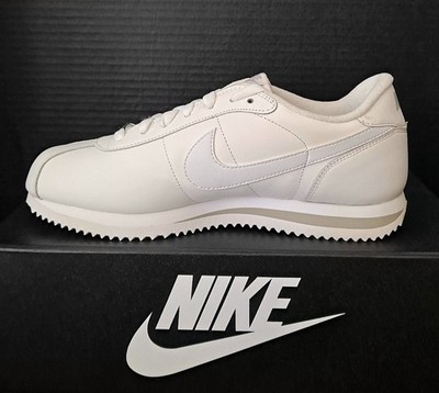 Nike Cortez Leather OGs 2014 Triple White 316418-113 VERY RARE Men 9.5 NEW