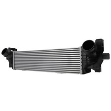 Ladeluftkühler Kühlrippen gelötet Aluminium 544 x 137 mm HELLA für u.a. BMW 5er