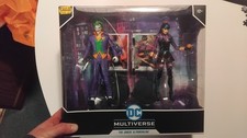 MCFARLANE TOYS DC MULTIVERSE JOKER AND PUNCHLINE 7" Action Figure 2 pack