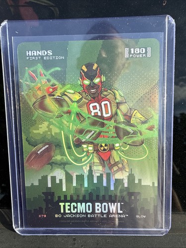 Bo Jackson’s Battle Arena Tecmo Bowl Hands Skyline Glow SSP 180 Power