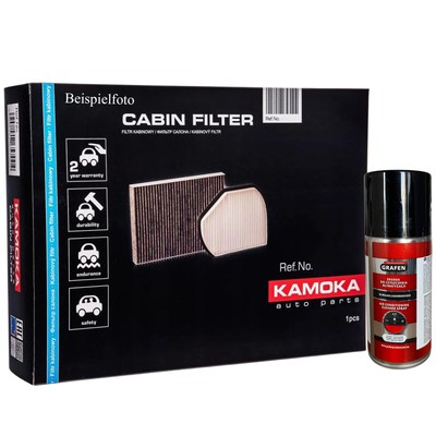 KAMOKA Innenraumfilter + Klima Refresh für M-B GL X164 M W164 R W251 V251