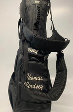 PXG Parsons Xtreme Lightweight Stand Bag 4 Way Divider Single Carry Strap Black