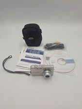 Olympus FE-230 7.1MP 3xZoom Digital Camera Silver, New Battery Needs Memory Card