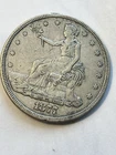253: 1877 Trade Dollar Cleaned Very Good Details Nice Coin Free Shipping USA