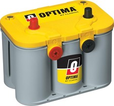 OPTIMA Batteries High Performance D34/78 YellowTop Dual Purpose Sealed AGM Car,