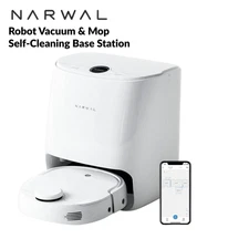 Narwal T10 Robot Vacuum+Mop Self-Cleaning Base Station WIFI Control Refurbished