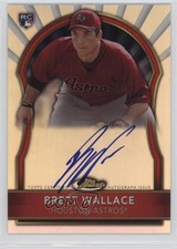 2011 Topps Finest Refractor Rookie Auto 467/499 Brett Wallace #69 Auto 0v1