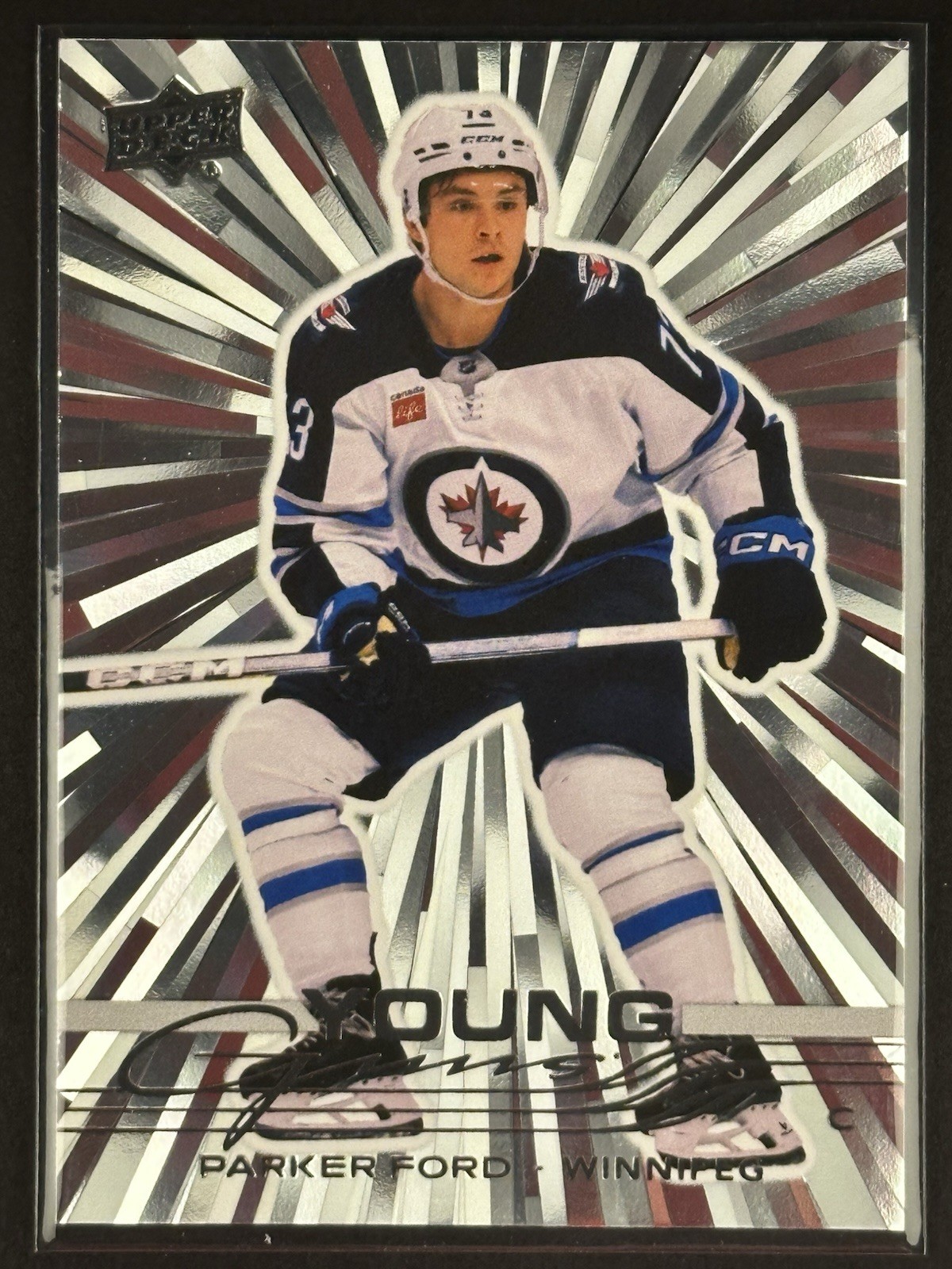 2025-26 Upper Deck Series 1 - Young Guns Parker Ford #246 Outburst (RC)