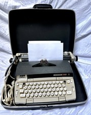 60’s Smith-Corona Electra 120 Electric Typewriter W Original Case Tested- Works! thumbnail