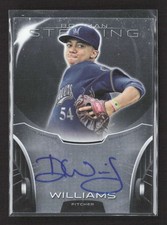 2013 Bowman Sterling Devin Williams -DW Prospect Auto Brewers TV2727