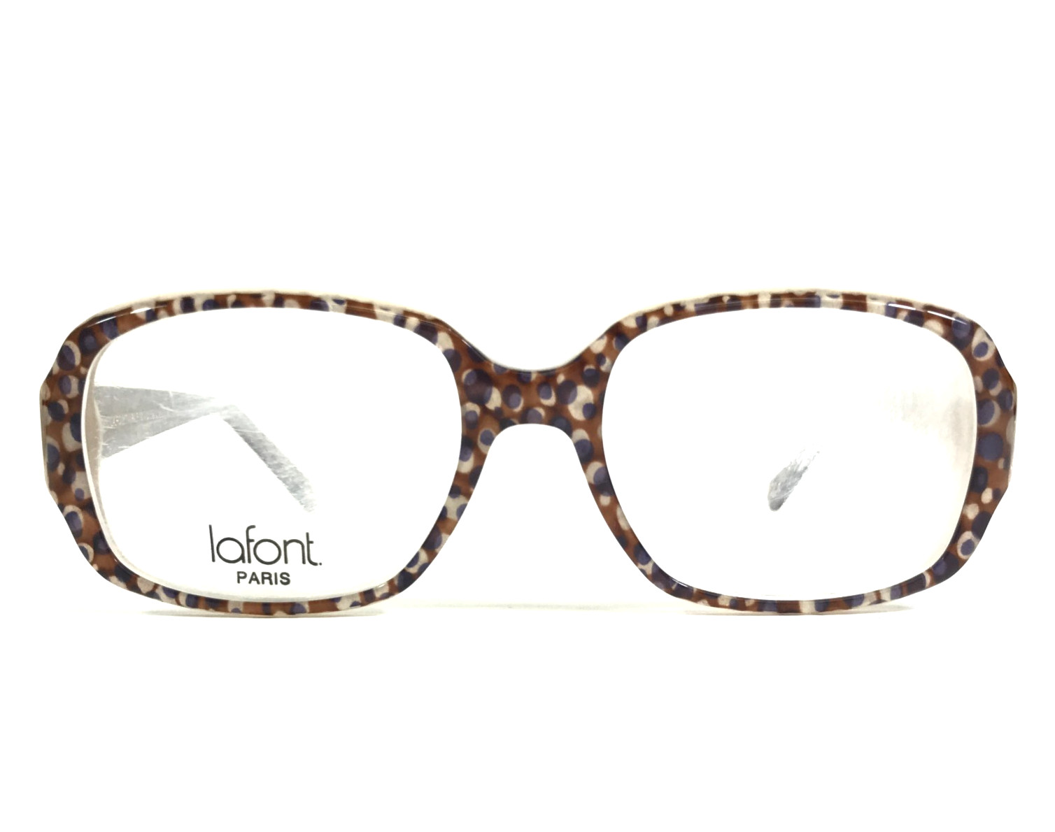 Jean Lafont Eyeglasses Frames EXLIBRIS 762 Blue Brown Nude Full Rim 52-18-137 30390₽