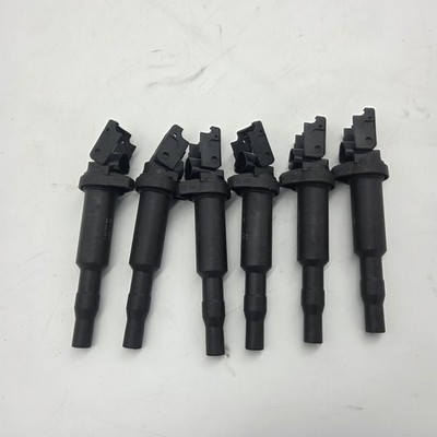 OEM BMW E46 E60 E70 E82 E89 E90 F01 X5 M Engine Delphi Ignition Coils SET (8)